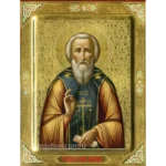 Икона Сергий Радонежский